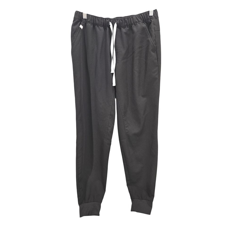 FIGS Zamora Jogger Scrub Pants Black Women Small Technical Collection 1000203